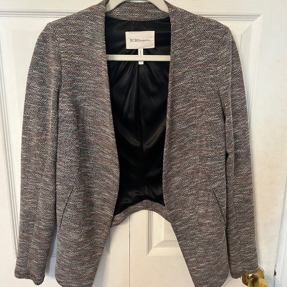 BCBGeneration Multicolor Tuxedo Blazer Size S